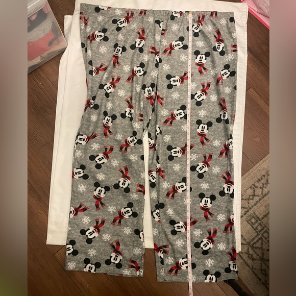 NWT Disney size 4X Mickey Mouse Christmas pajama pants - Picture 8 of 11